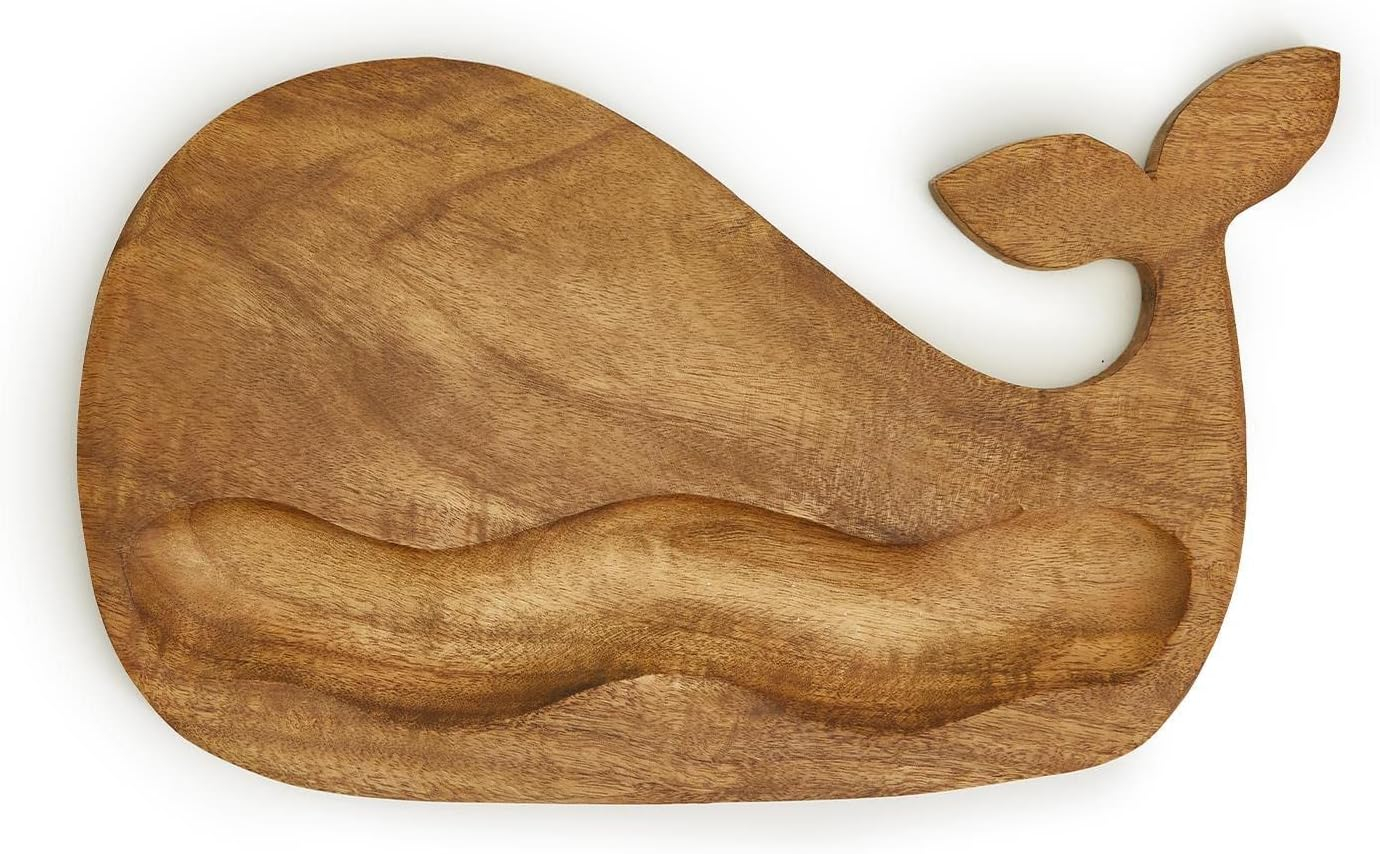 Two's Company Whale Serving Board