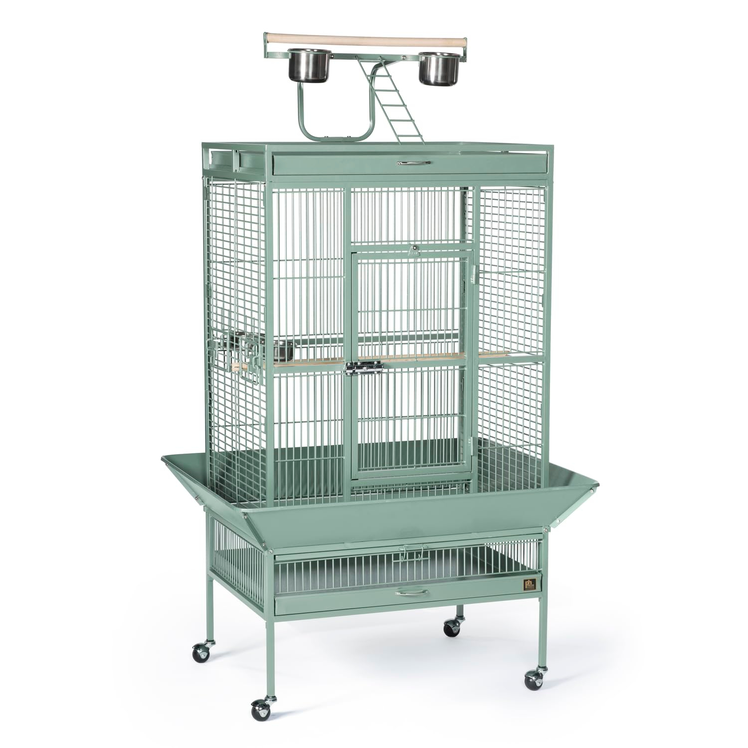 Prevue Pet Products Select Wrought Iron Sage Green Bird Cage