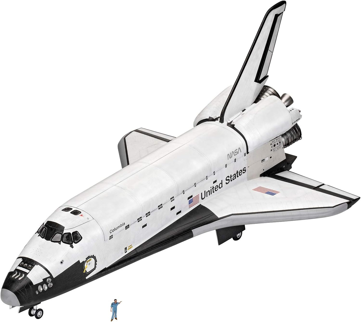 Level 5 Model Kit NASA Space Shuttle 40th Anniversary 1/72 Scale Model by Revell