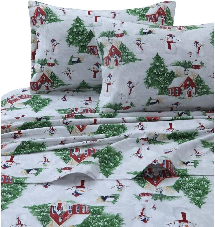 Tribeca Living Cozy 100% Cotton Sheet Set