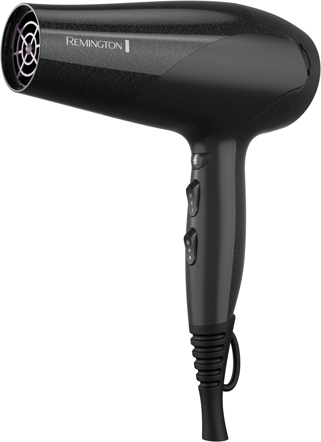 Remington D3190 Damage Protection Hair Dryer with Ceramic + Ionic + Tourmaline Technology, Black, 3 Piece Set, 1 Count (Pack of 1)