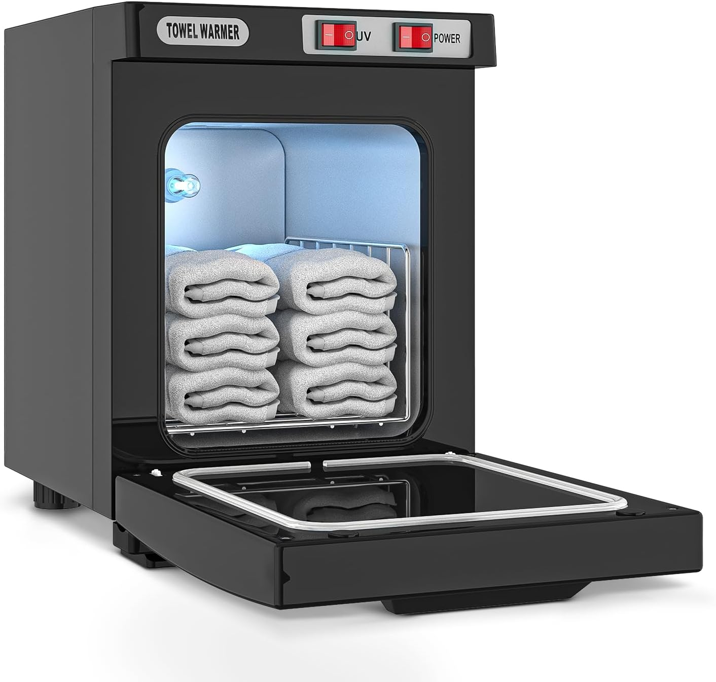 Towel Warmer Cabinet, 5L Hot Bath Towel Warmer Heating Use for Facial Spa, Hair Beauty, Salon Equipment and Home