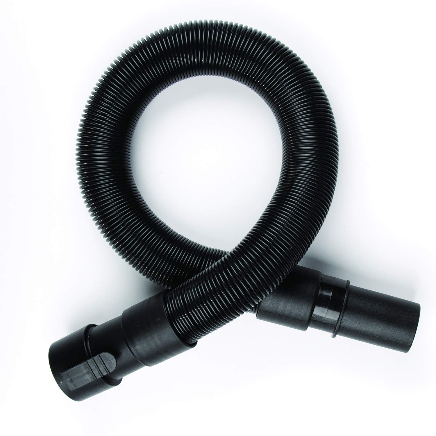 Expandable Black Plastic Wet/Dry Vacuum Hose, 2-7 Feet