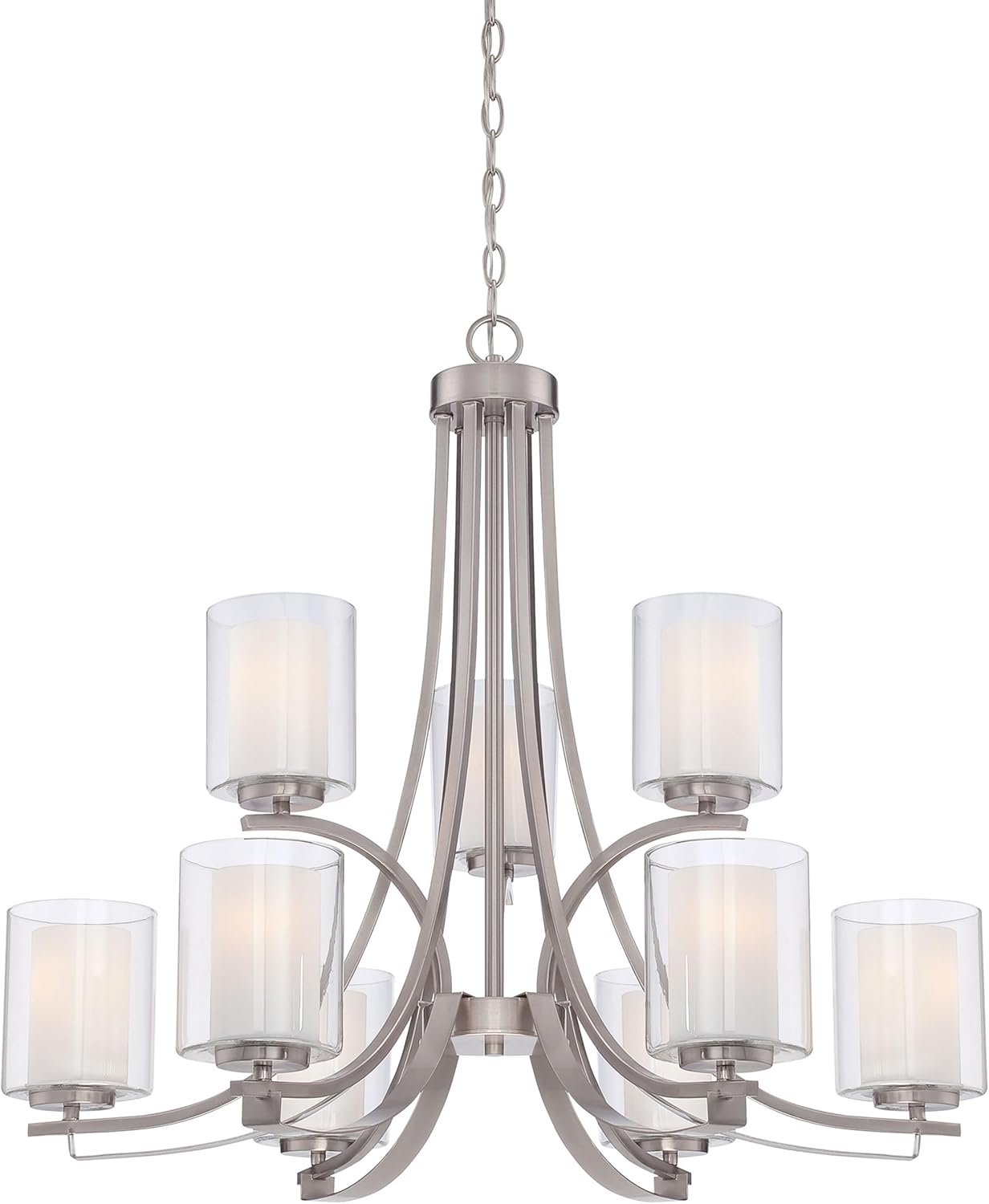 Minka Lavery - Parsons Studio - Chandelier 9 Light in Transitional Style - 28.5