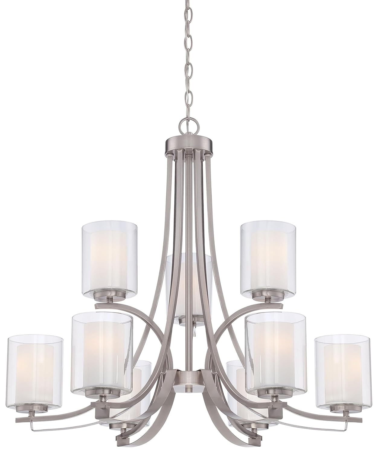 Minka Lavery - Parsons Studio - Chandelier 9 Light in Transitional Style - 28.5