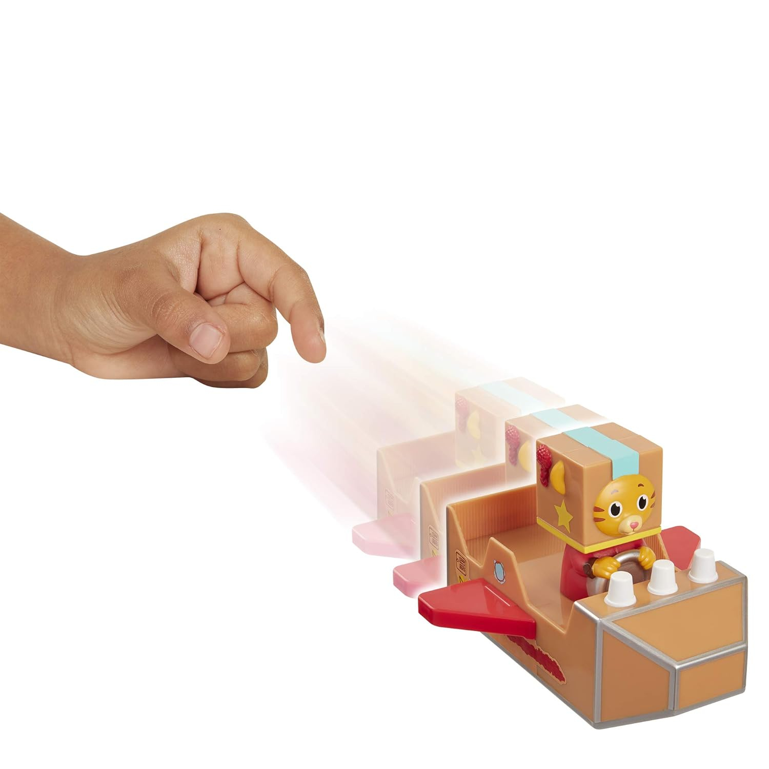 Daniel Tiger's Neighborhood Tigertastic Car & Rocket Vehicle Playset