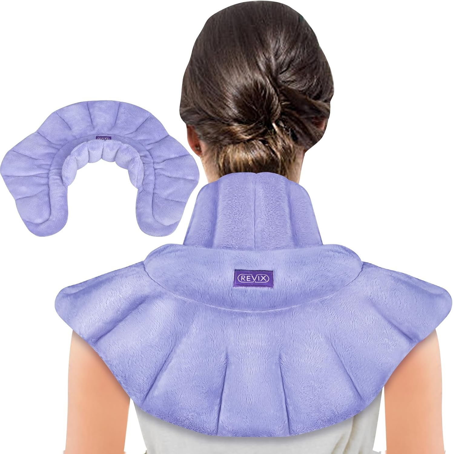 REVIX Microwave Heating Pad for Neck Shoulders and Back Pain Relief, Scented