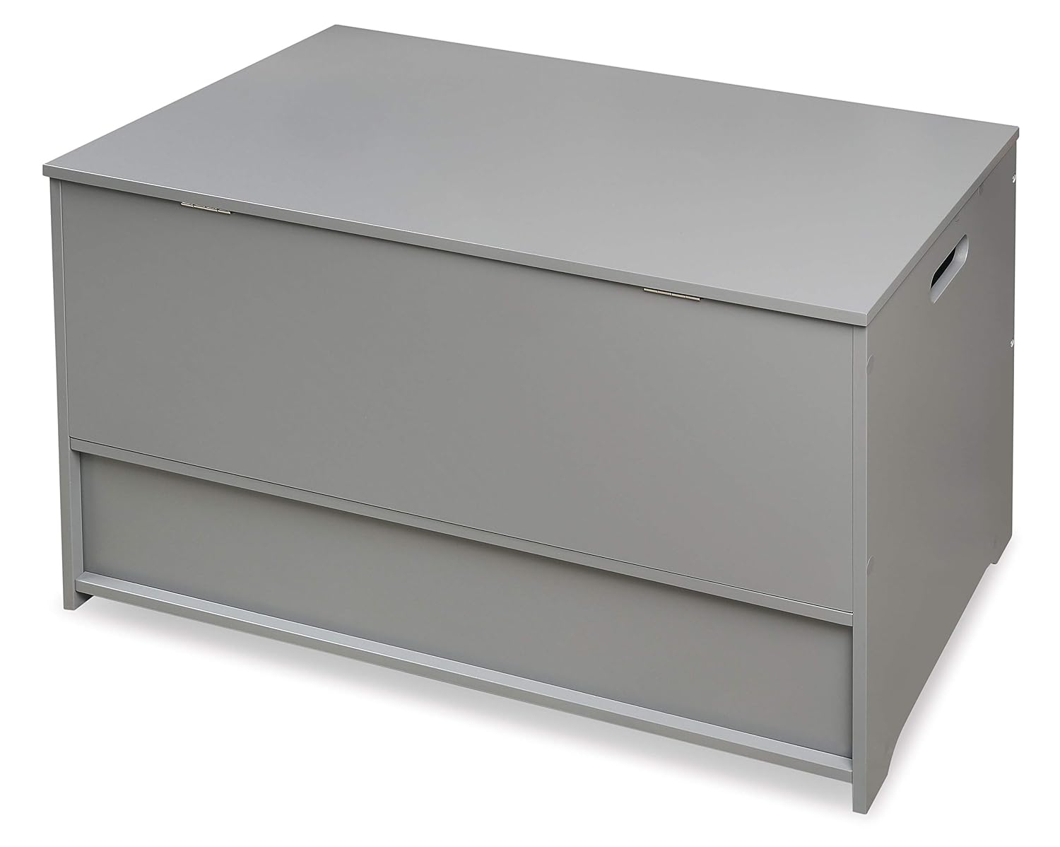 Badger Basket Kid's Up and Down Toy Box and Storage Bench 3.8 Cu ft. - Charcoal