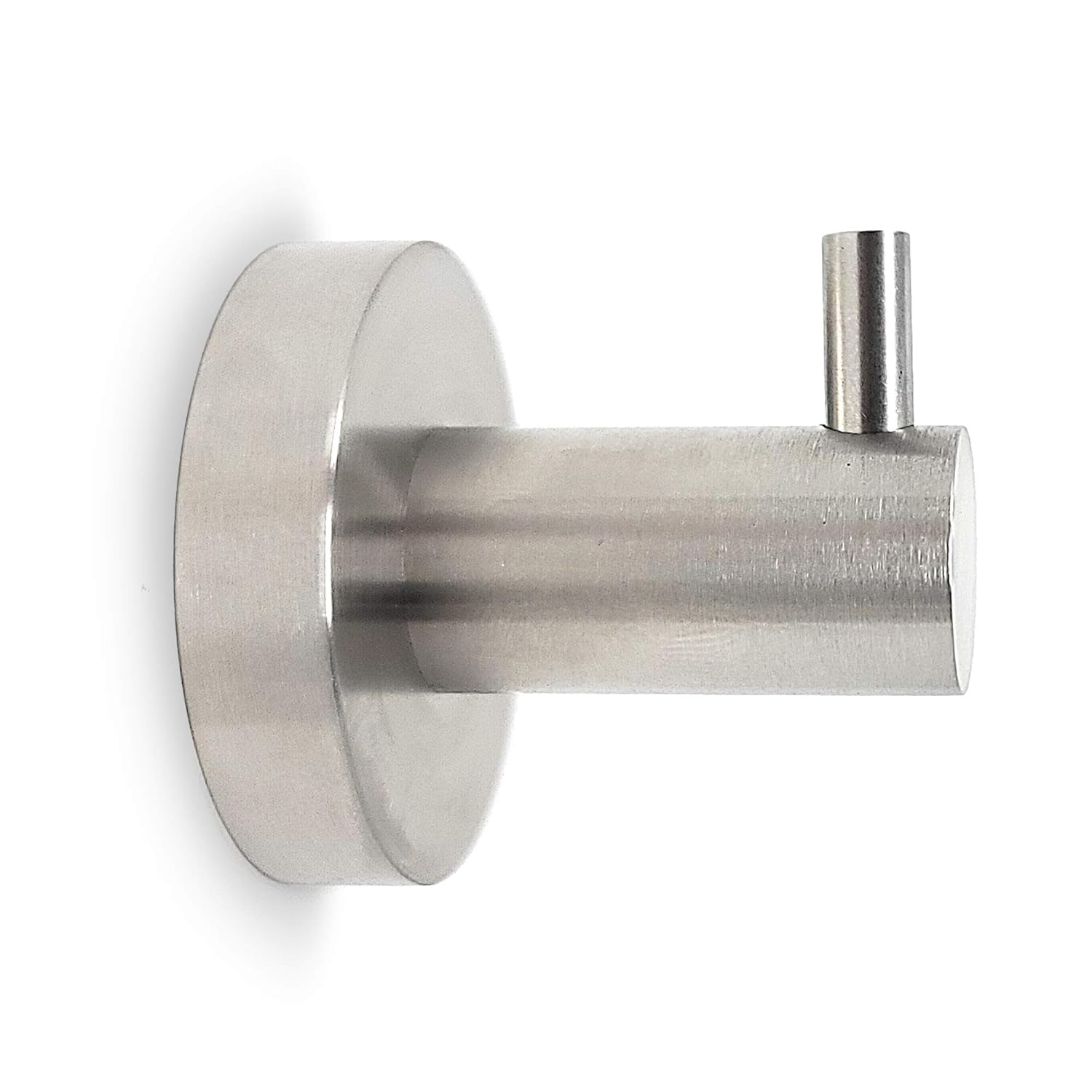 Brushed Nickel Towel Hooks for Bathroom Wall Mounted - Stylish and Durable Modern Hand Towel Hooks for Bathrooms - Rust-Proof Towel Hooks for Shower - Bathroom Towel Hooks