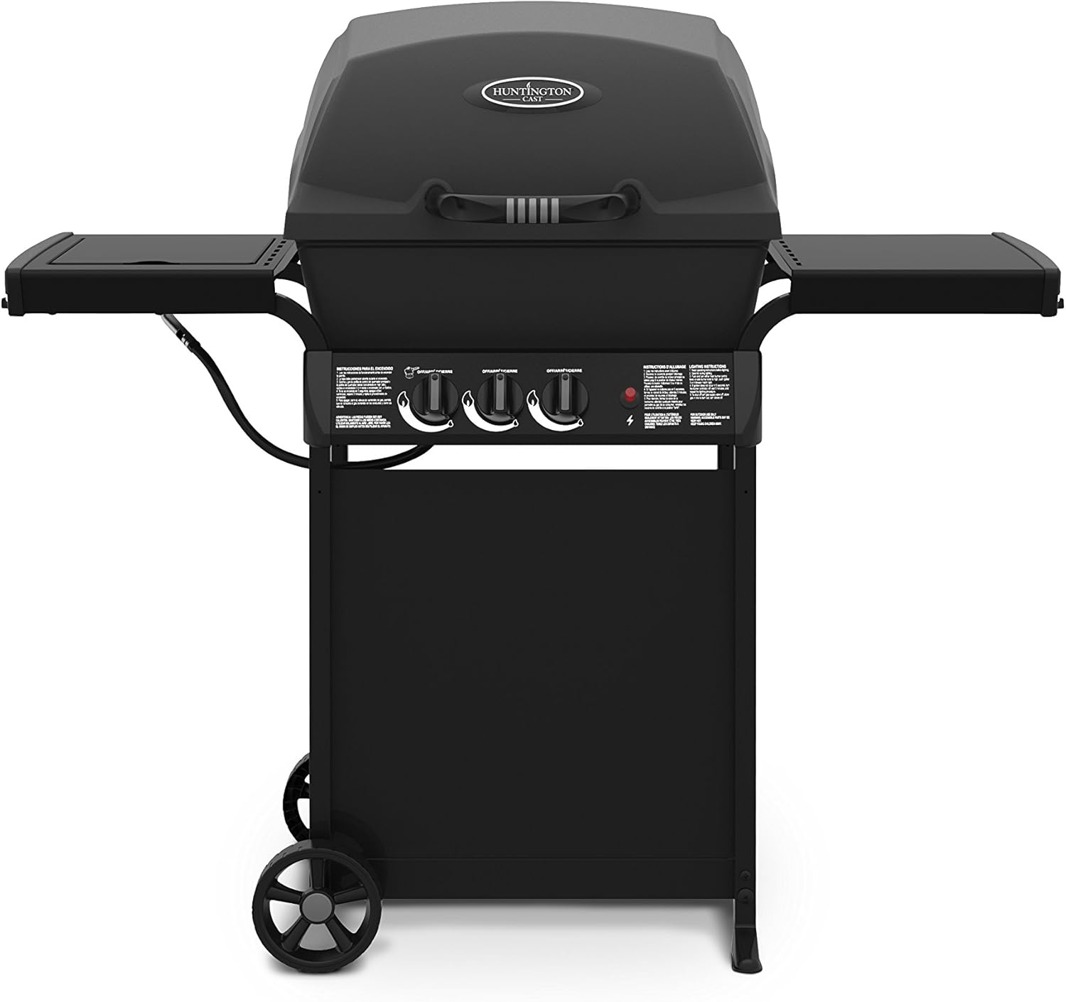 Huntington 30040HNT Liquid Propane Gas Grill,Black