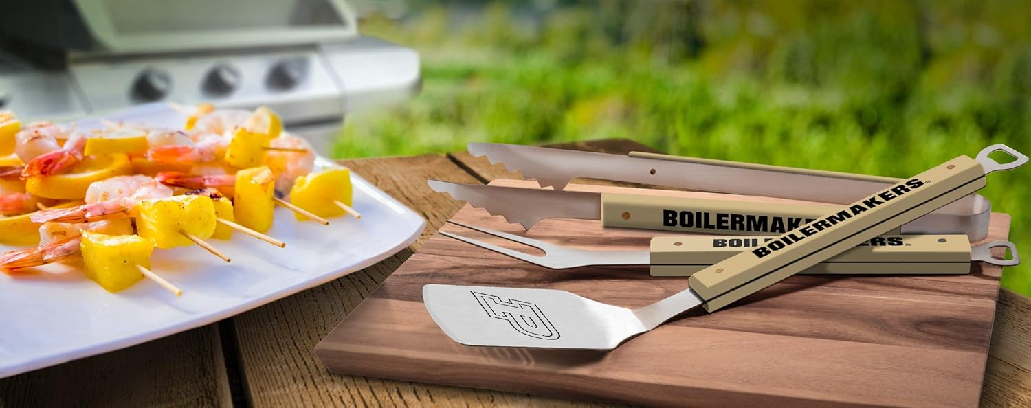 YouTheFan NCAA Spirit Series 3pc BBQ Set