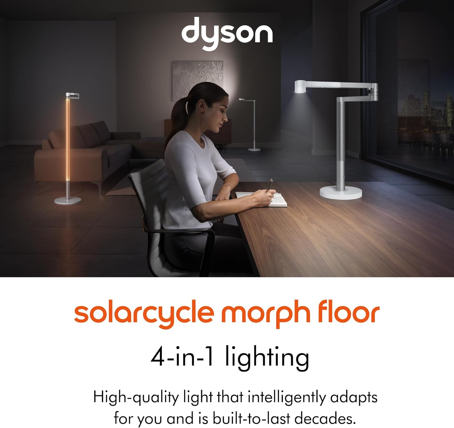 Dyson Solarcycle Morph™ Floor Light | Black | New