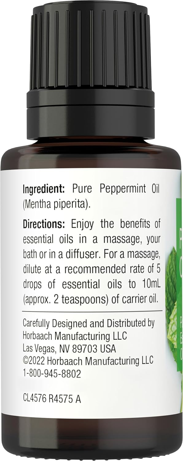 Lemon Eucalyptus Oil | 2 oz | Natural, Undiluted, GC/MS Tested | by Horbaach