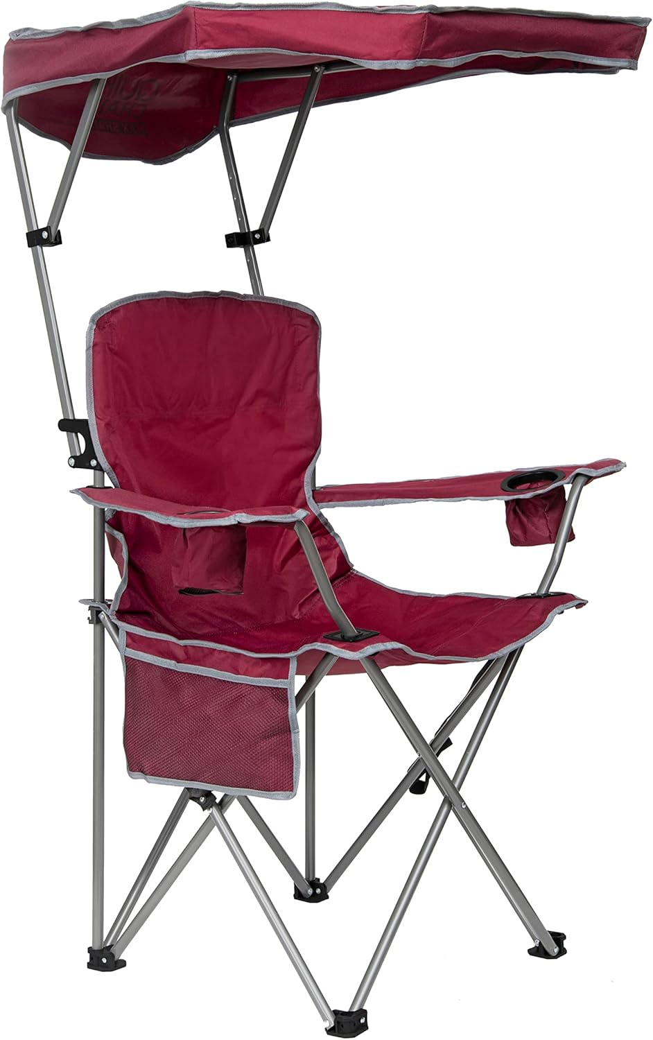 Quik Shade Max Shade High and Wide Folding Camp Tilt UV Sun Protection Canopy Chair