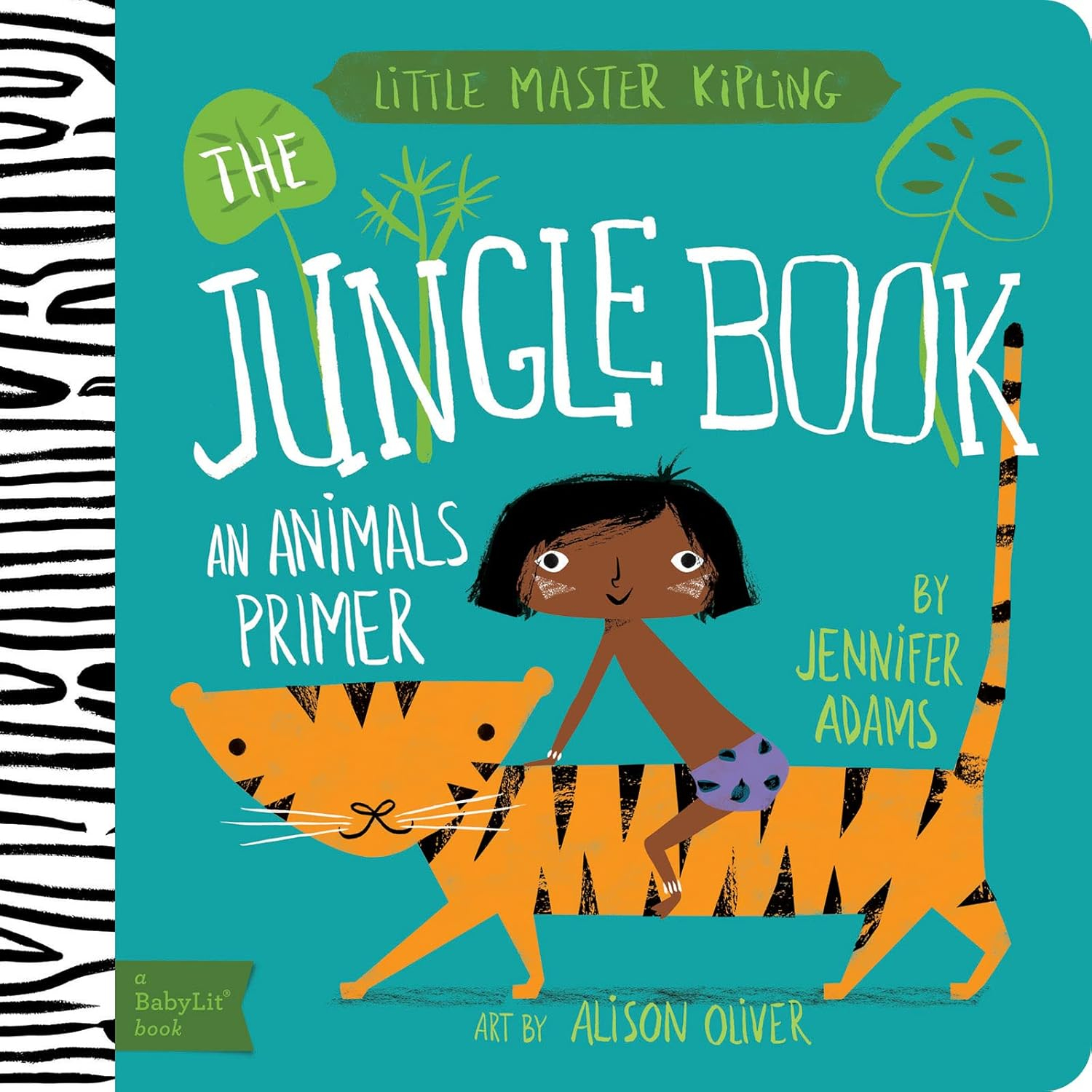 The Jungle Book - (Babylit) by  Jennifer Adams (Board Book)