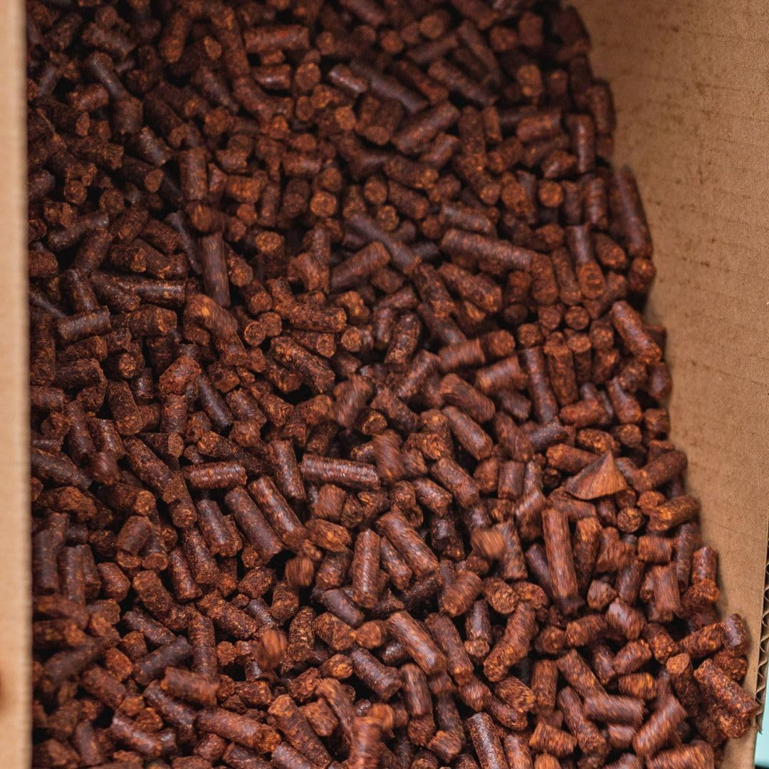Smokin' Pecan 20 lb Box of 100% Natural Pecan Shell Pellets