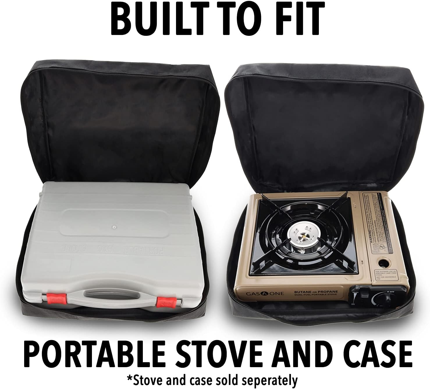 GasOne Single Burner Butane and Dual Fuel Camping Stove Bag