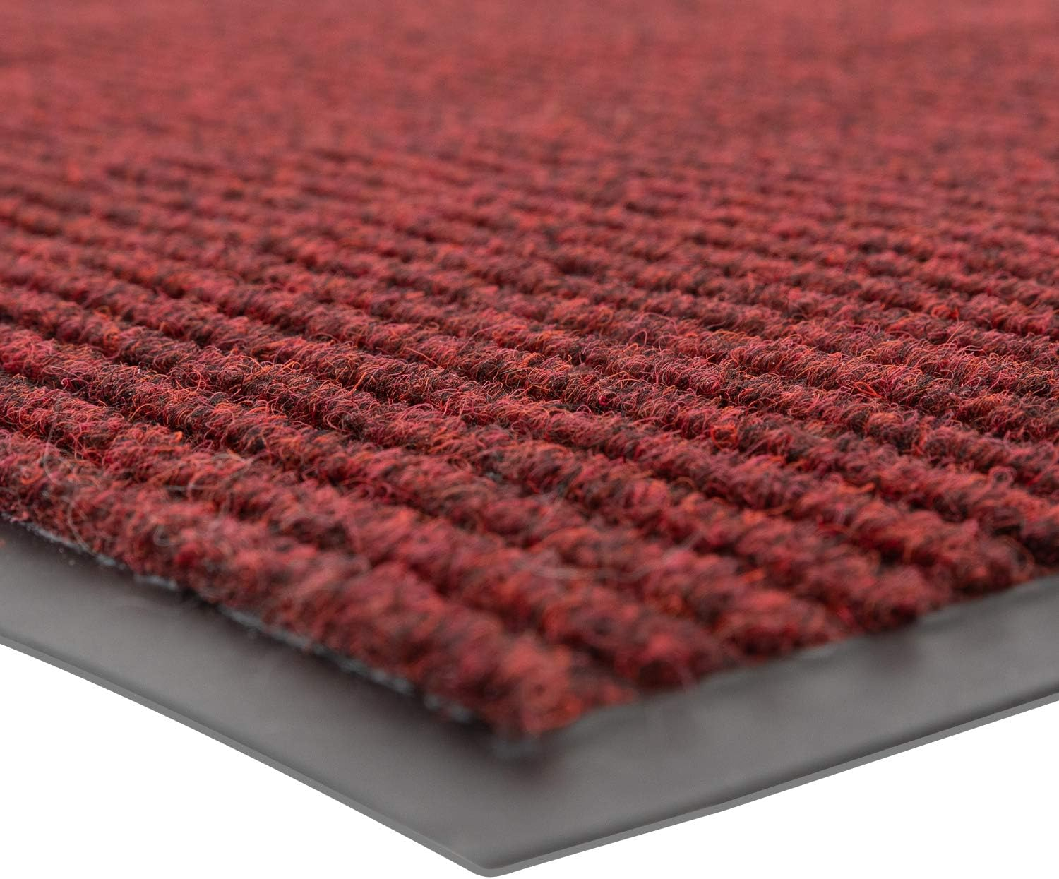 Notrax - 109S0034RB 109 Brush Step Entrance Mat, for Home or Office, 3' X 4' Red/Black 3' Width x 4' Length Red/Black Mat
