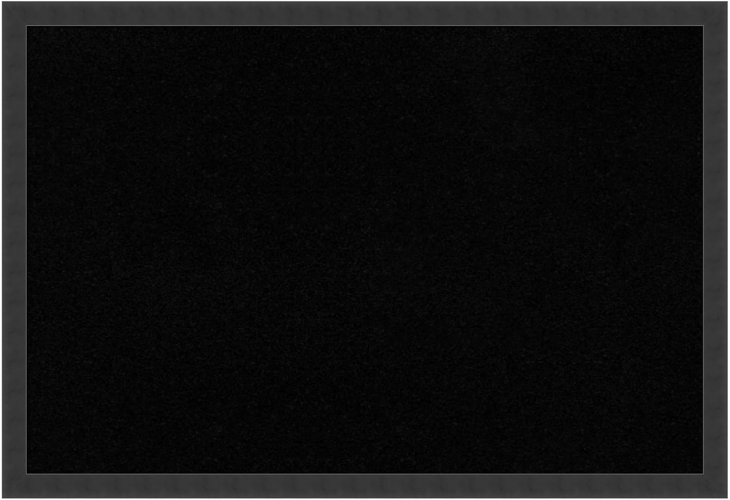 Amanti Art Black Cork Board for Wall, 26x38 Vision Board with Black Wood Frame, Large Corkboard Office Decor for Home Organization, Modern Contemporary Corkboard Pinboard to display items for home