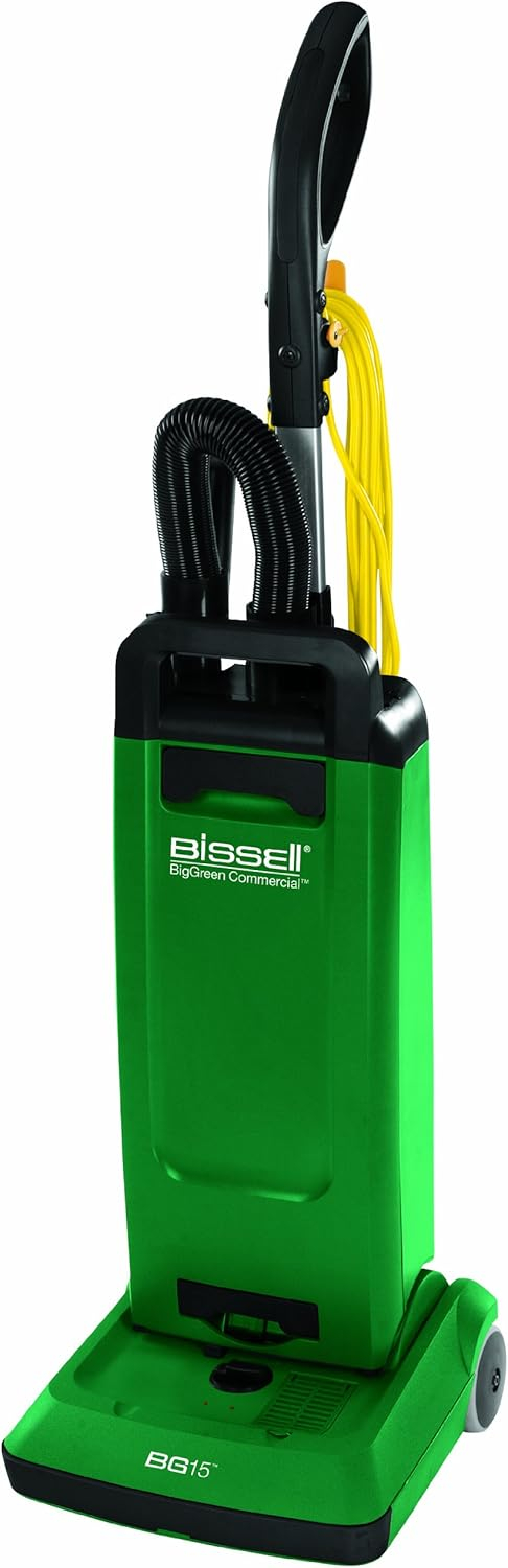 Bissell Commercial Upright Vacuum,105 cfm,12" CleaningPath BGUPRO12T