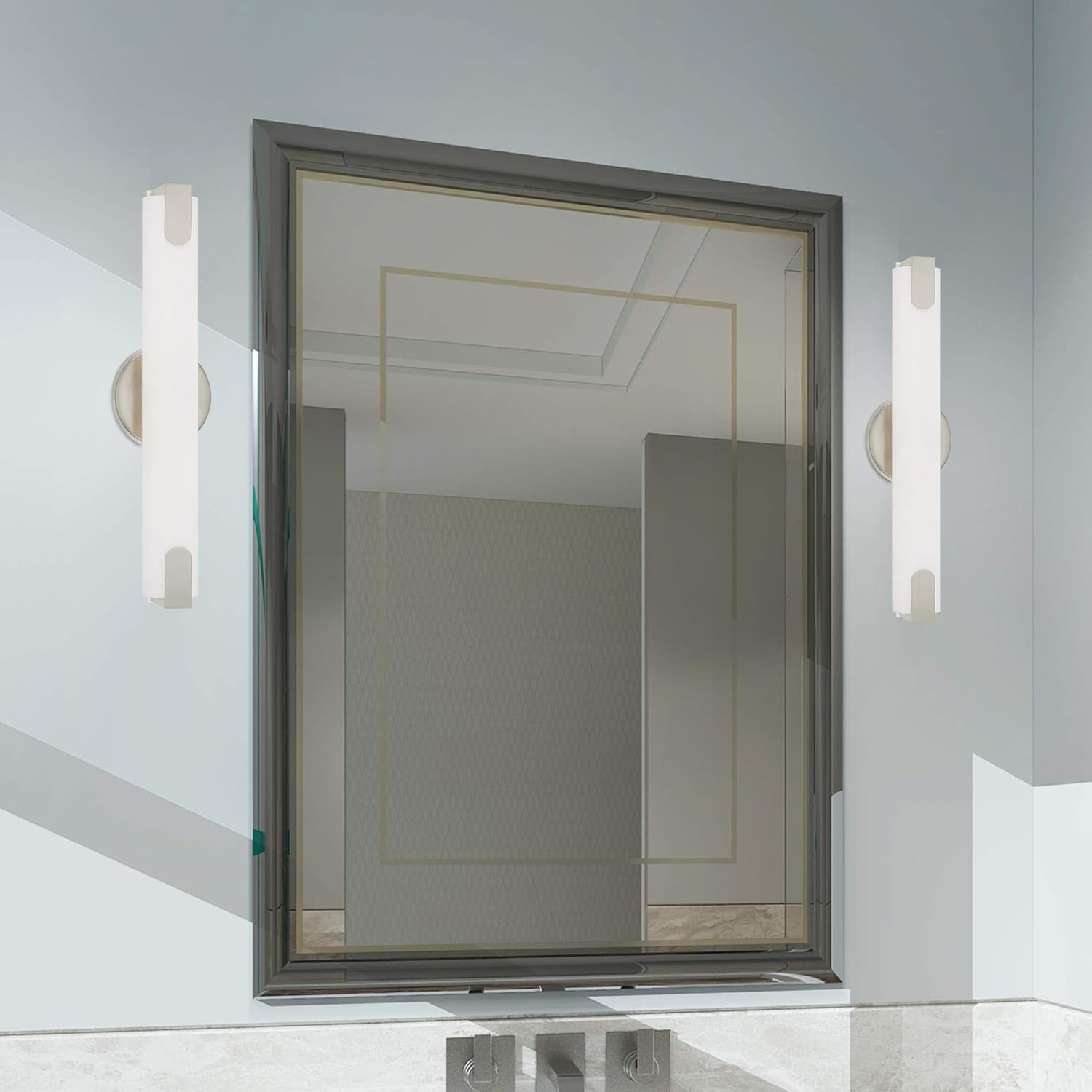 Livex Lighting 20W LED Brushed Nickel ADA Bath Vanity