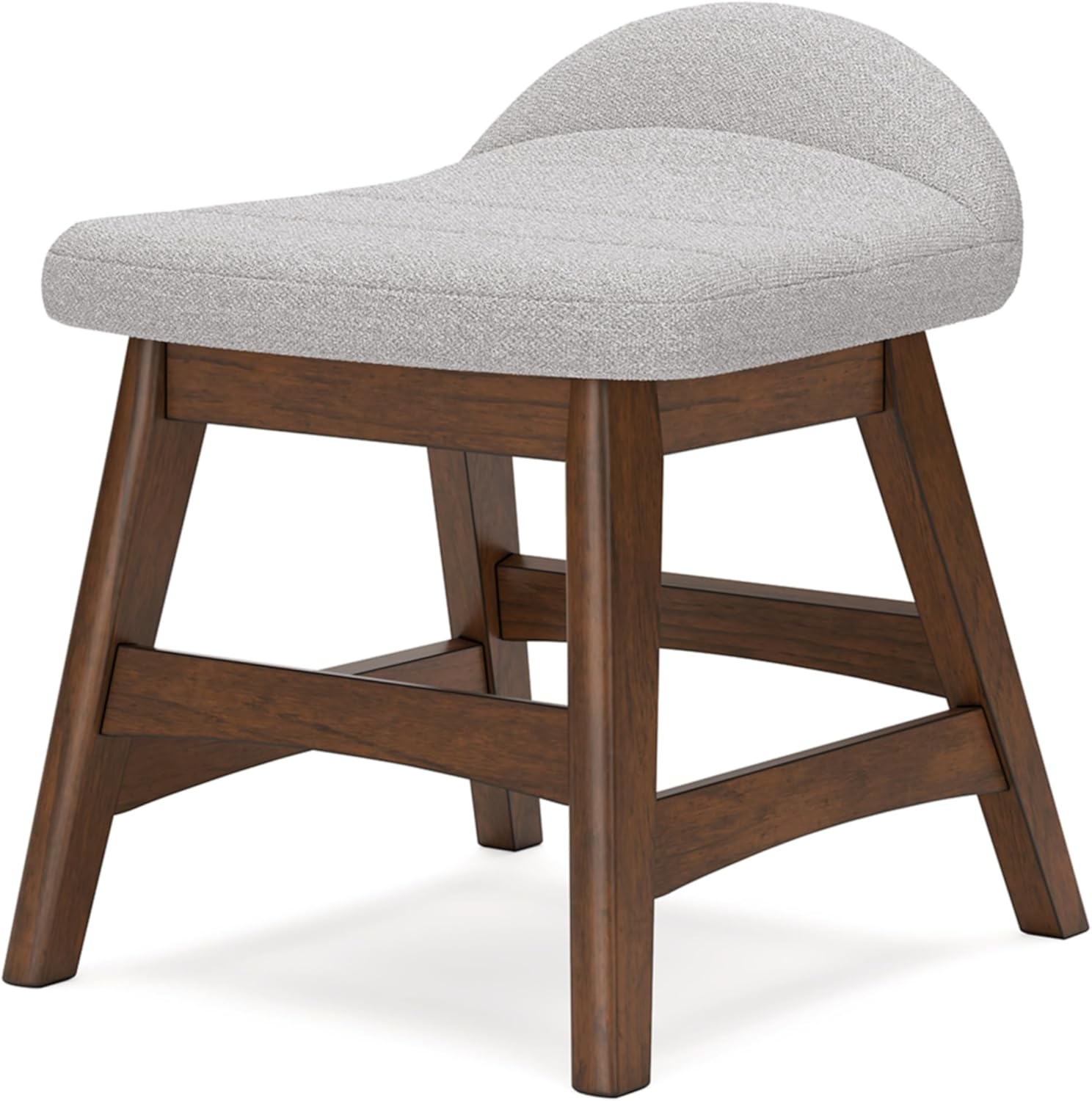 Signature Design by Ashley Lyncott Home Office Desk Chair, Light Gray/Brown