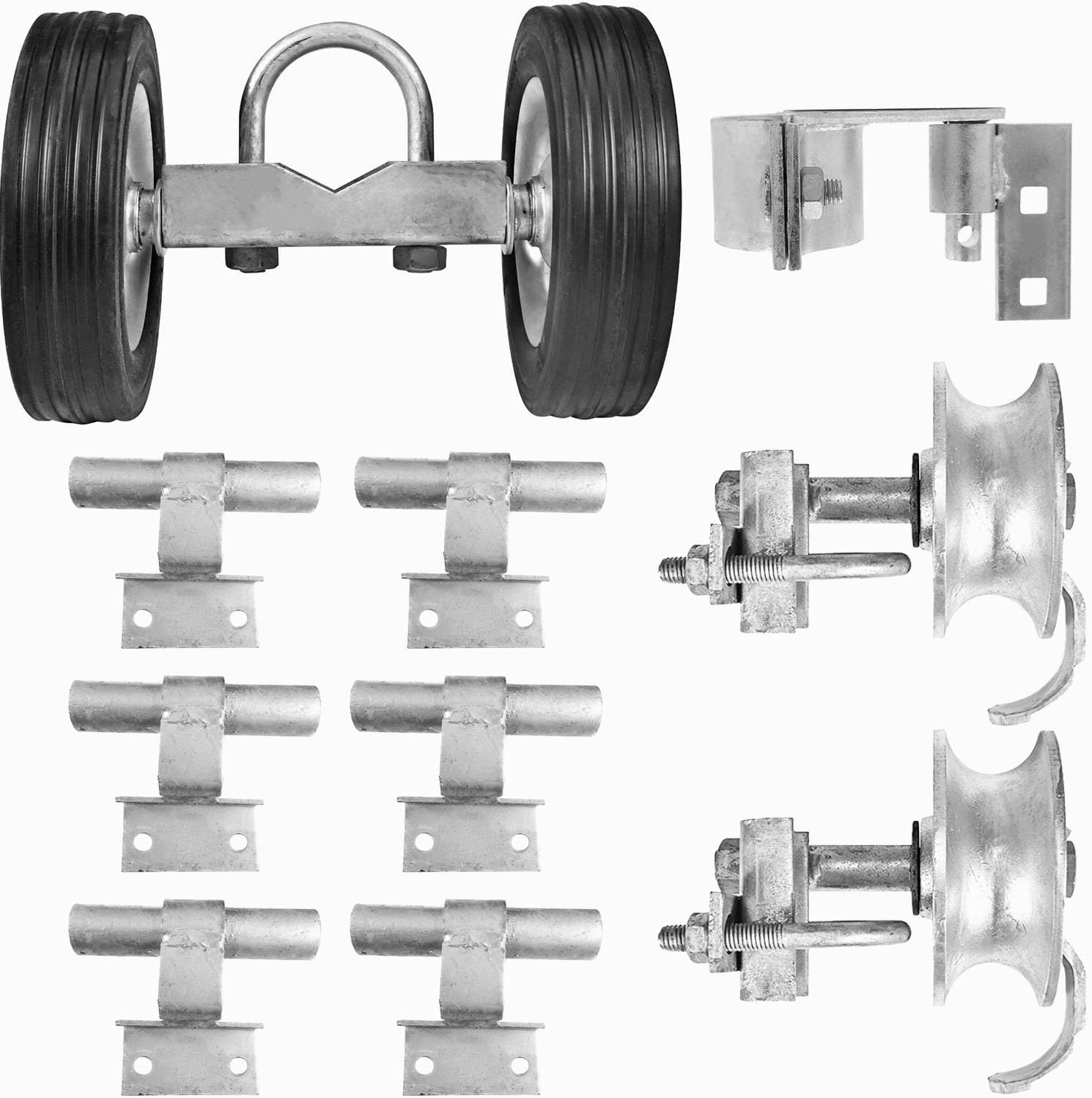 Rolling Gate Hardware Kit for Chain Link Sliding Gates