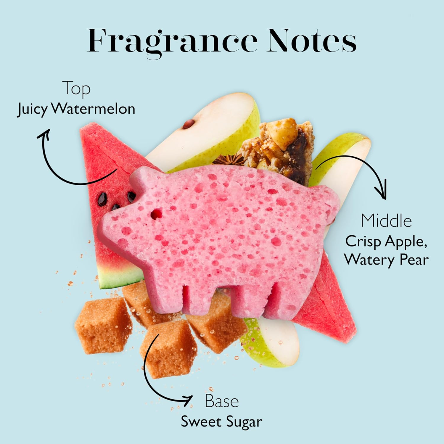 Peggy Pig Pink Body Wash Infused Sponge