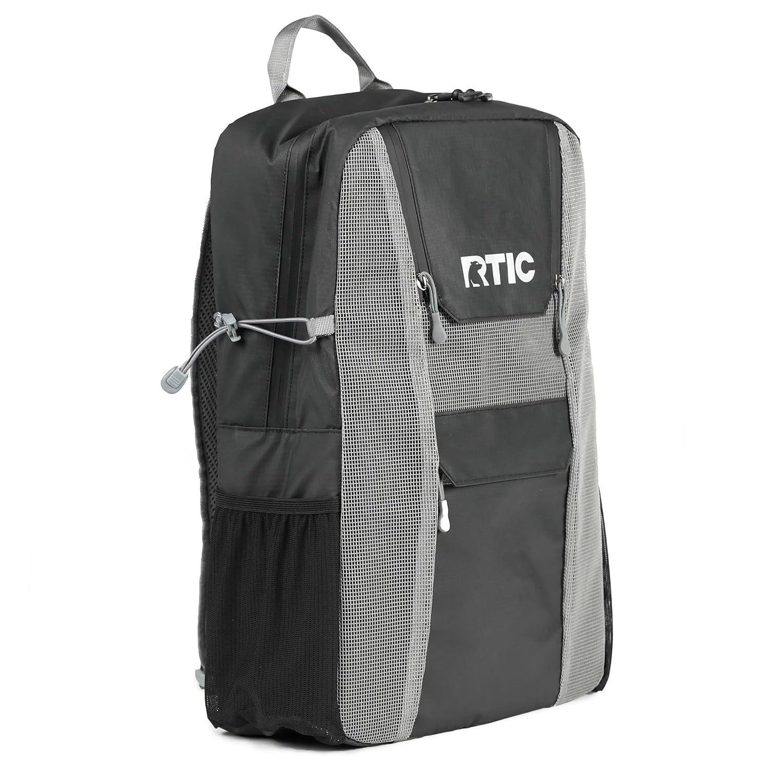 RTIC 24 Can Chillout Backpack Cooler, 2-in-1 Insulated with Extra Pockets, Black & Graphite
