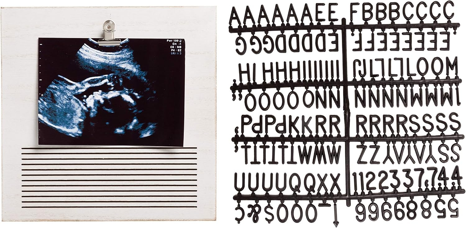 LETTERBOARD SONOGRAM Frame by Pearhead - 3x4