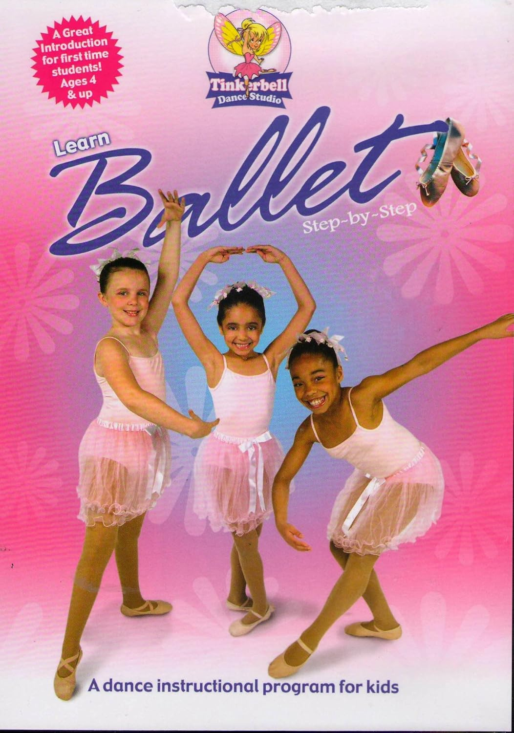 Tinkerbell Ballet Instructional DVD for Kids Ages 4 and Up