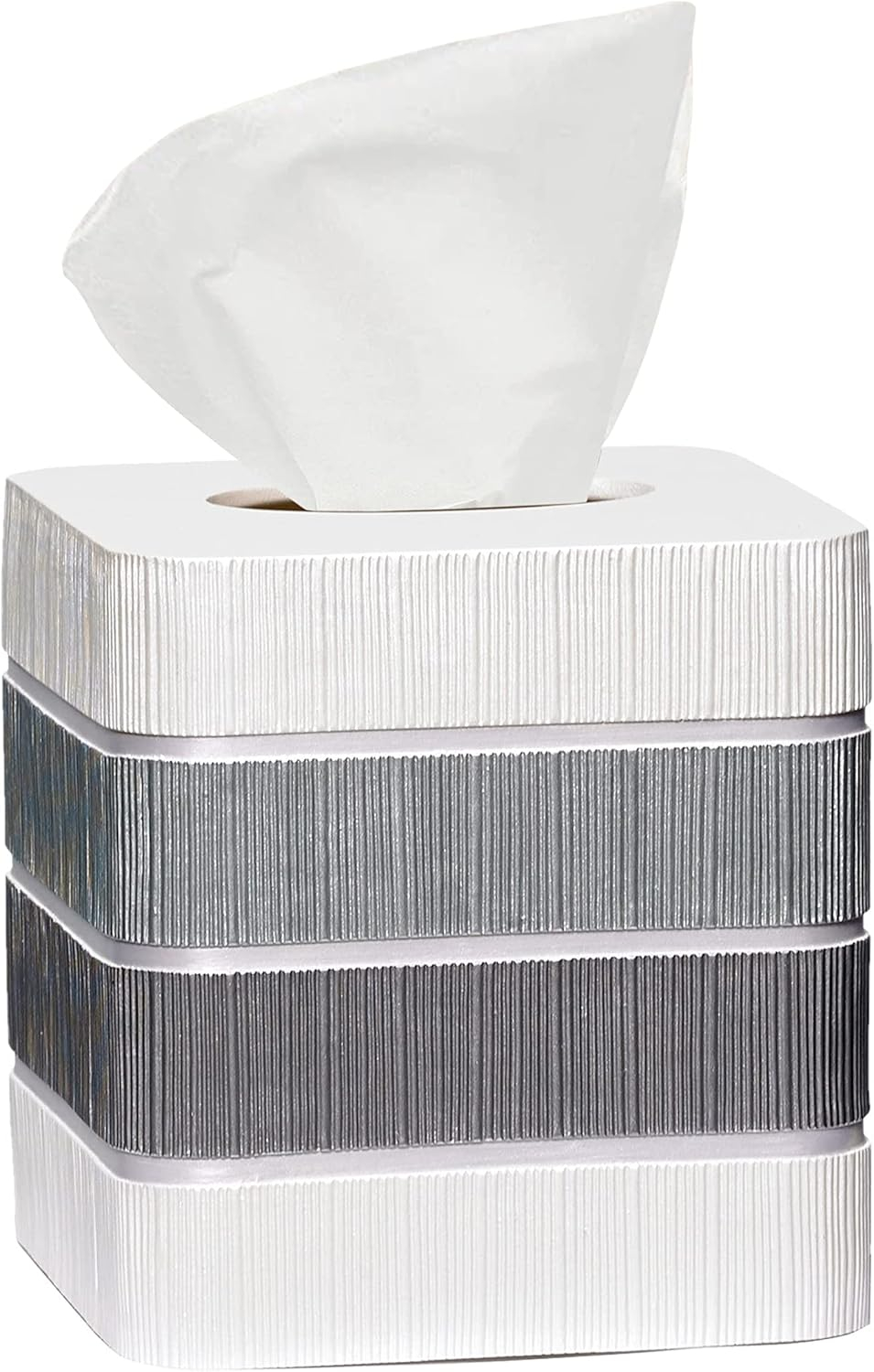 Popular Bath Modern LINE, Tissue Box, Grey