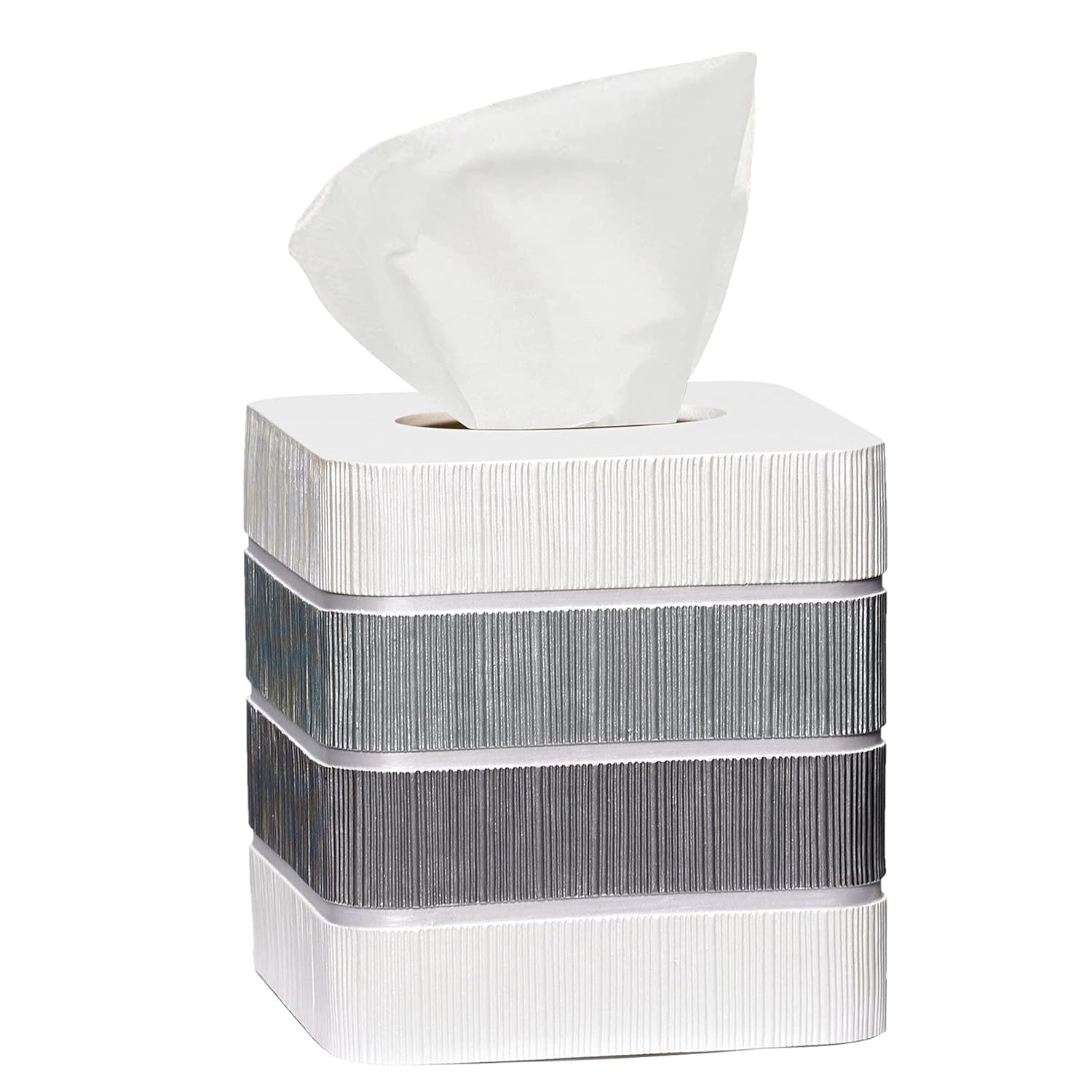 Popular Bath Modern LINE, Tissue Box, Grey