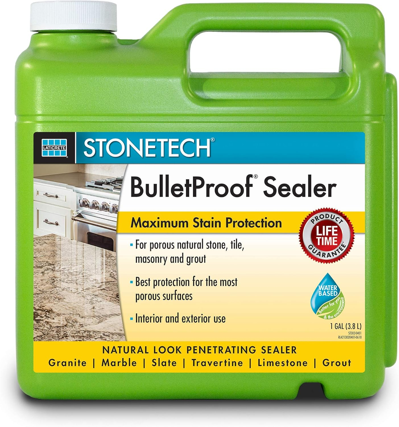 StoneTech BulletProof Stone Sealer, 1-Gallon Container