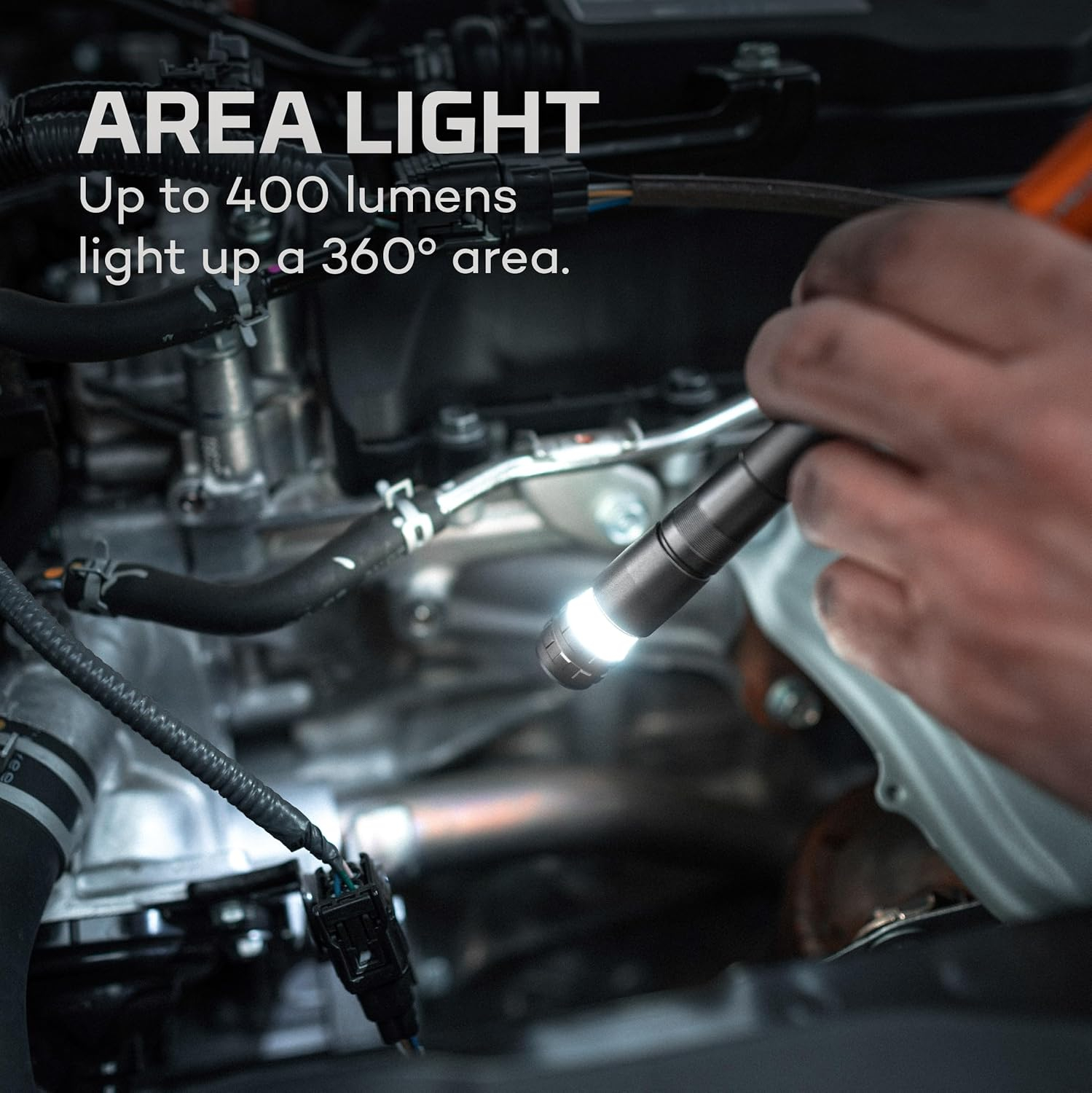 NEBO Inspector 500 Lumen LED FLEX (Rechargeable or Alkaline Battery) Pen Light