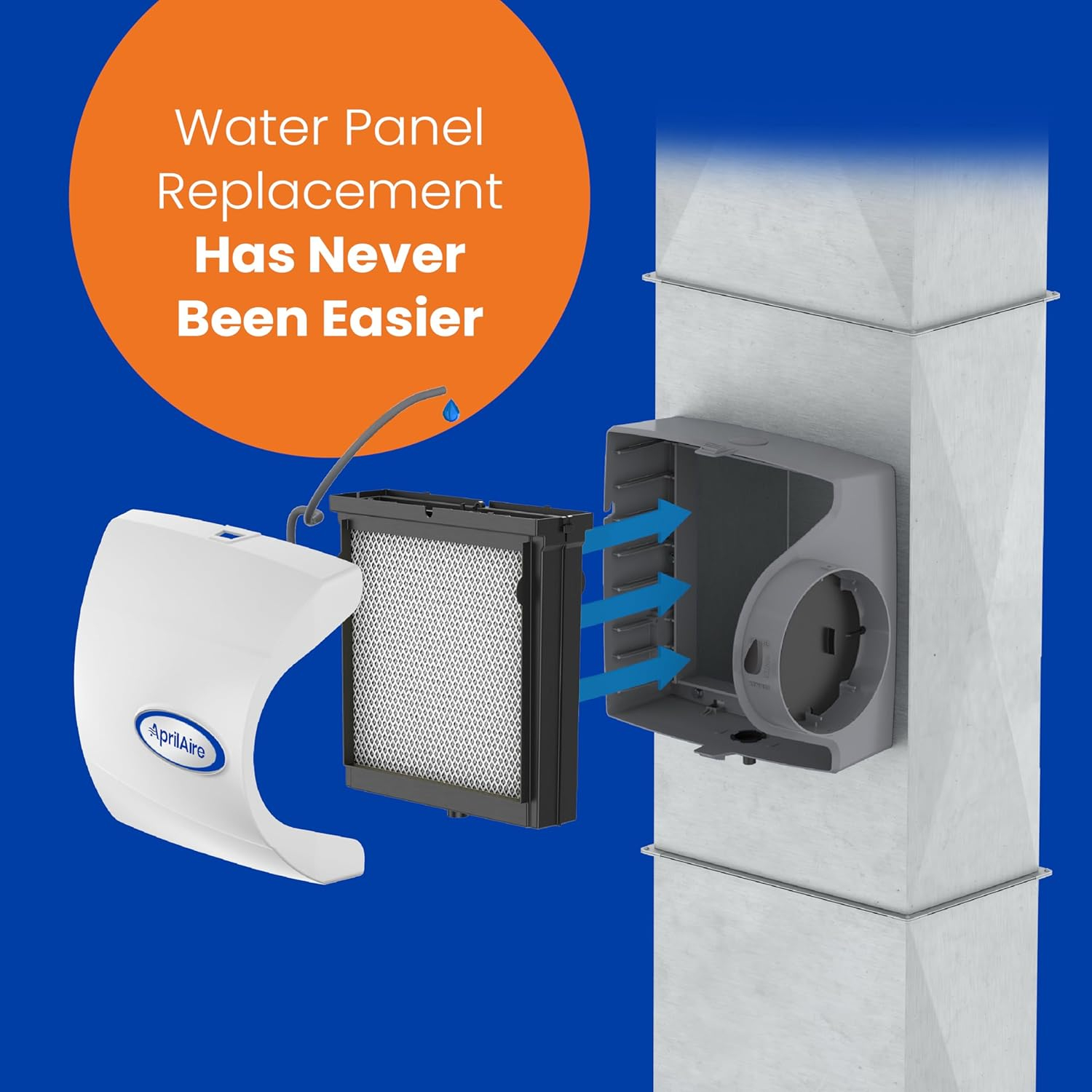 10 Series 10.7 in. Whole-House Water Panel Assembly Replacement Kit for Humidifier Models 500, 500A, 500M (1-count)