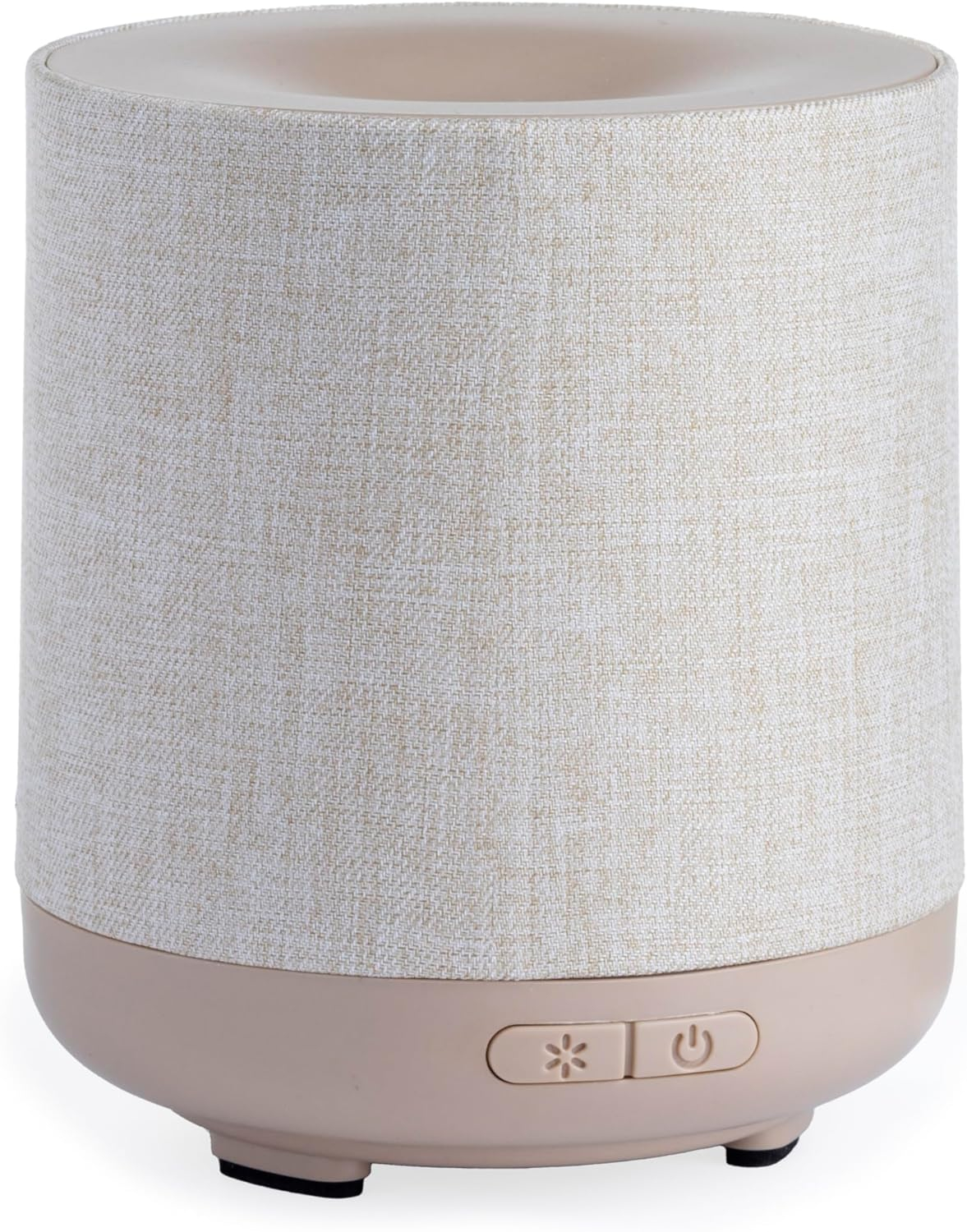Natural Linen Beige Electric Diffuser with Silent Operation
