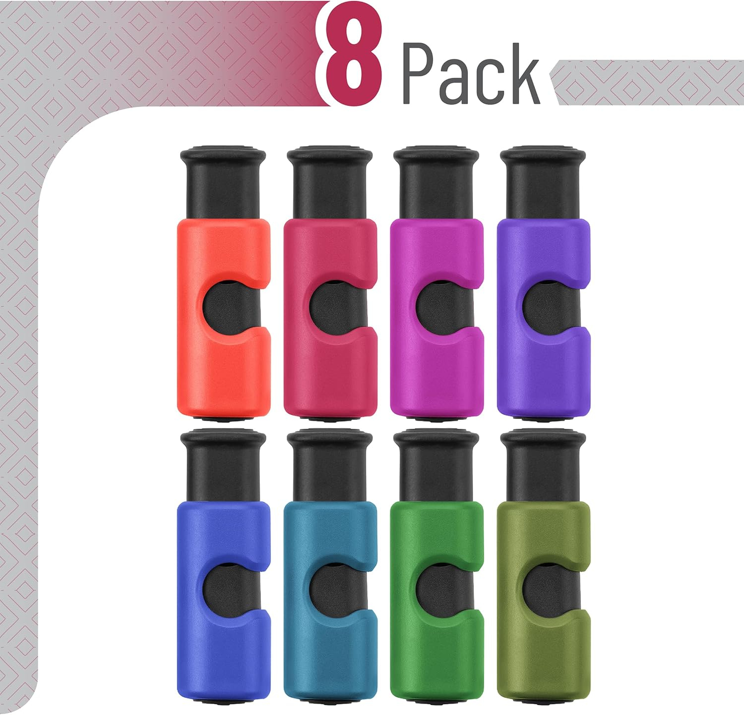 Mr. Pen- Bag Clips, 8 Pack, Squeeze and Lock Bread Bag Clips for Food Storage, Food Clips for Bags, Bread Clips, Plastic Bag Clip, Bag Closure Clips, Bread Clips Plastic, Bread Bag Clip