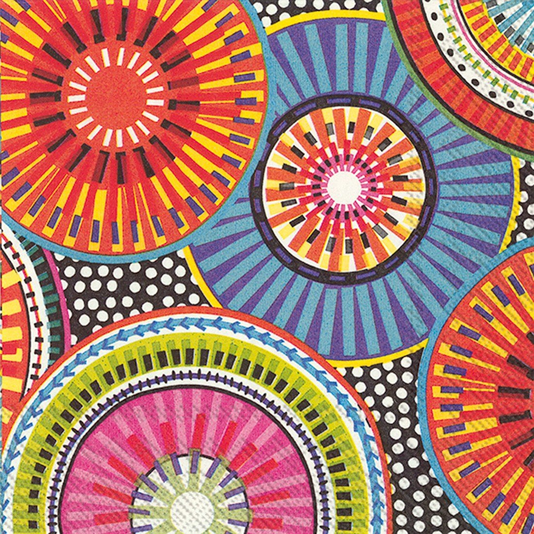 Boston International - Servilletas para el Almuerzo de 3 Capas de 6,5" - Personalizadas