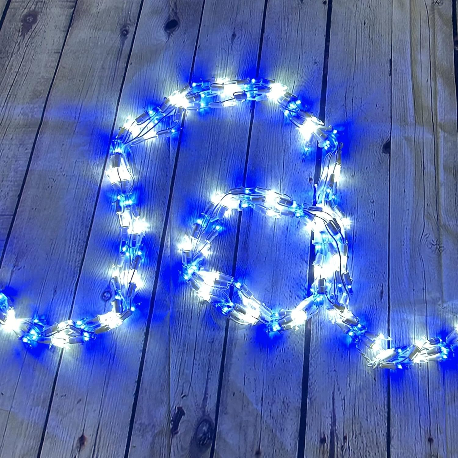 Brite Star Garland Lights, 11.6', Blue/Pure White