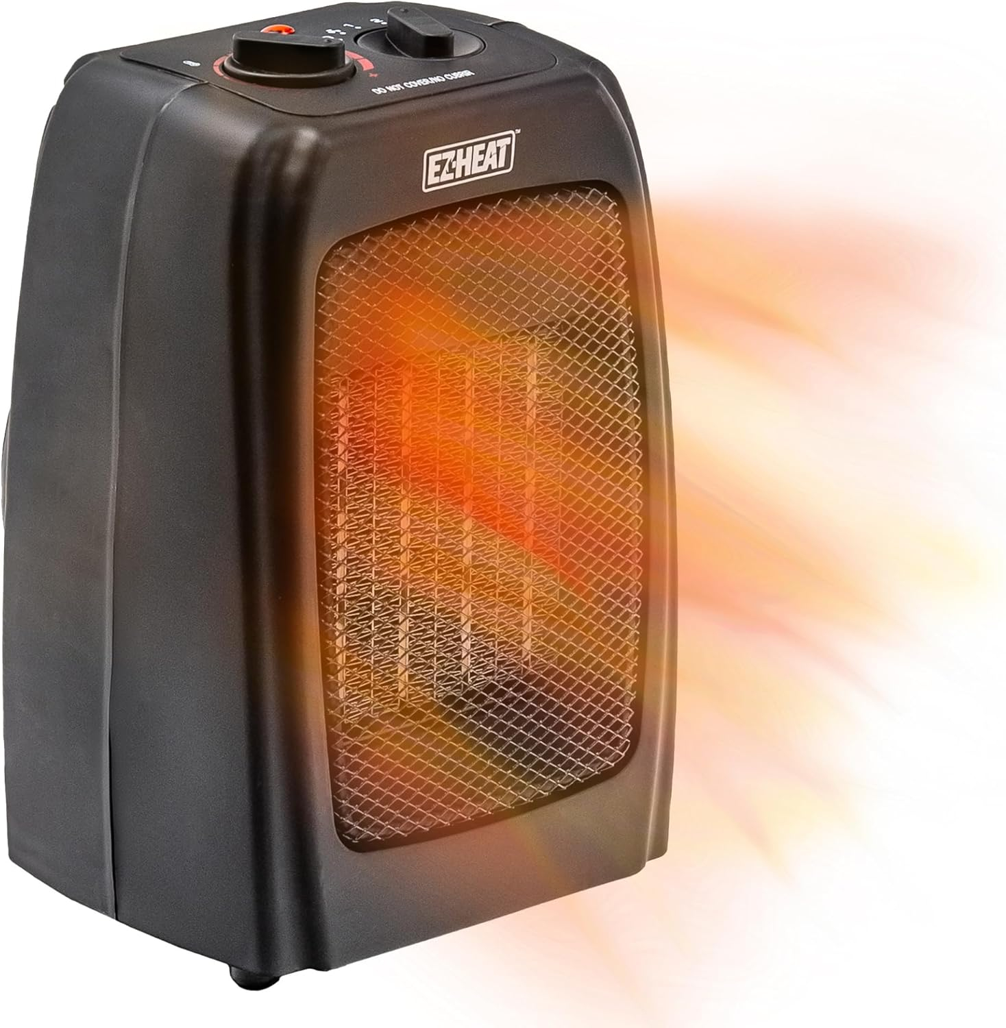 EZ-Heat Personal Ceramic Desktop Space Heater with Thermostat