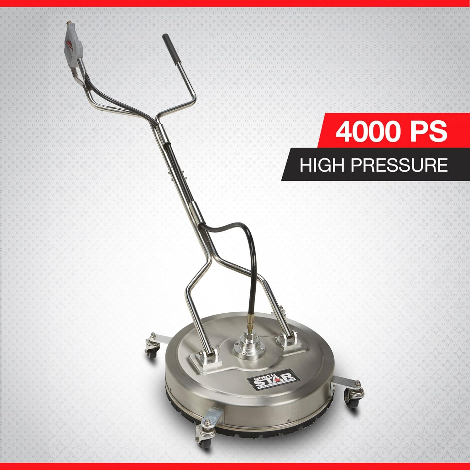 NorthStar Pressure Washer Surface Cleaner, 22in. Dia., 4000 PSI, 8.0 GPM
