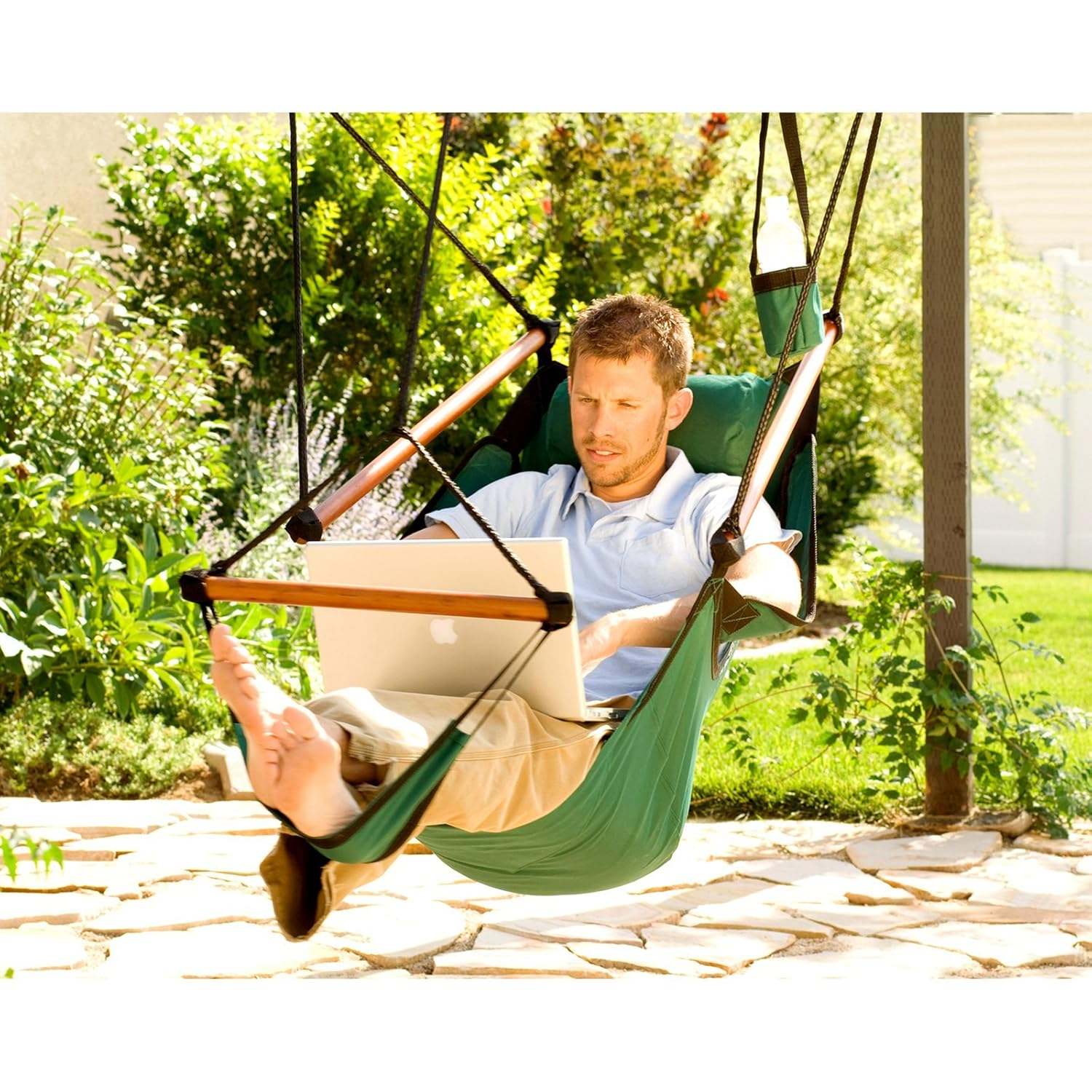 Hammaka Hammocks Original Hanging Air Chair In Natural Tan