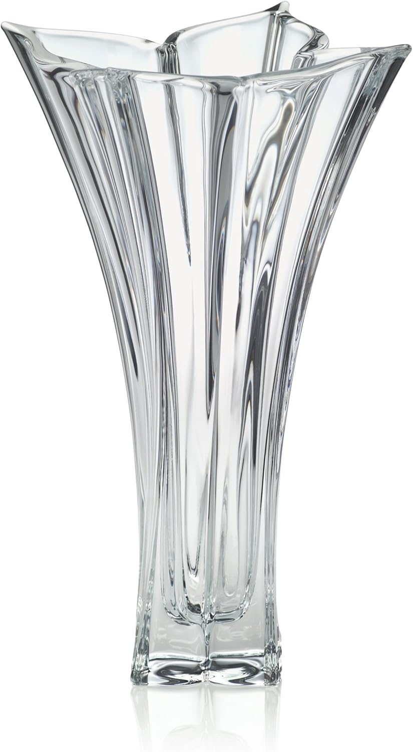 Mikasa Mikasa Florale 14 in. Crystal Vase