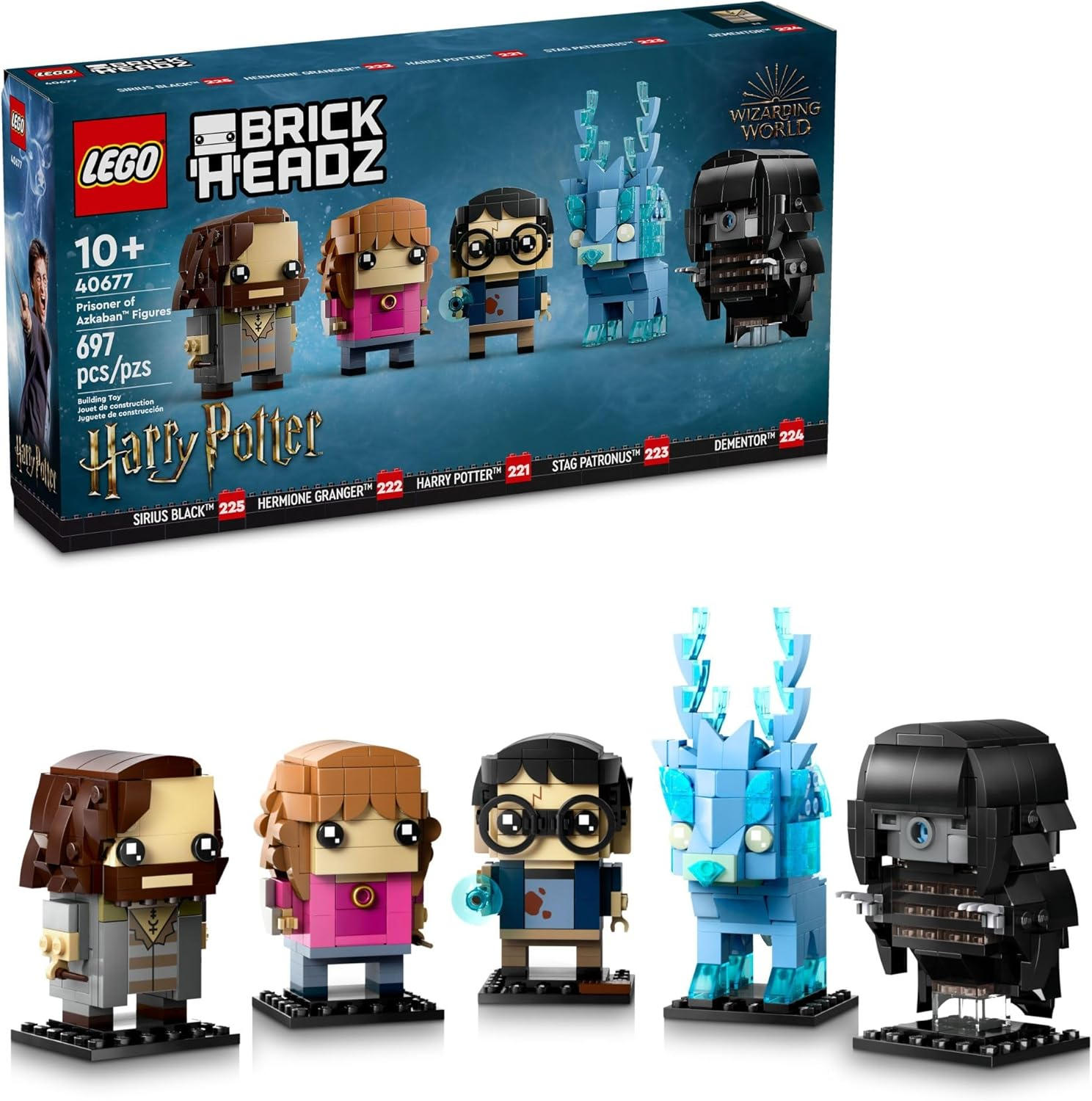 LEGO Harry Potter Brickheadz Prisoner of Azkaban Figures 40677