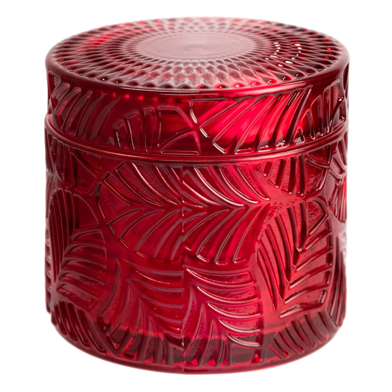 Hidden Label Festive Spice Scented Candles, Crackling Wood Wick Soy Candles in 7.4oz Glass Jar, Perfect Gifts for Women