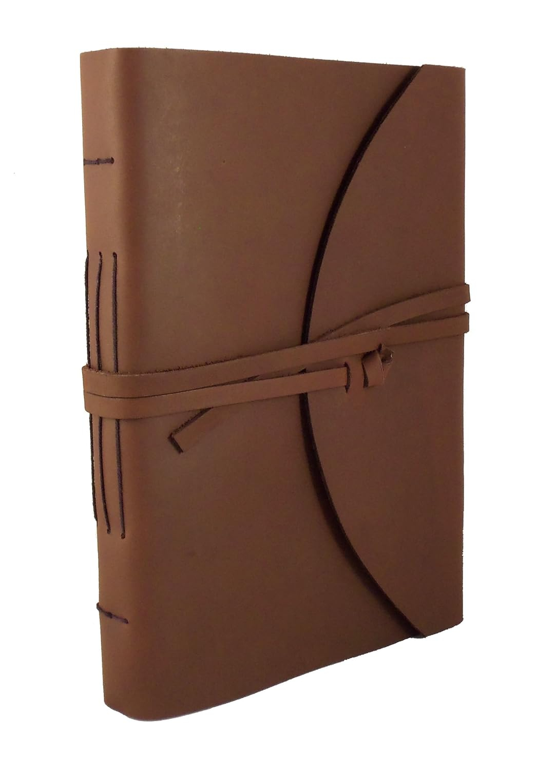 Large Genuine Leather Legacy Photo Album with Gift Box - 9"x 12" - Scrapbook Style Pages - Holds 200 4x6" or 5x7" Photos