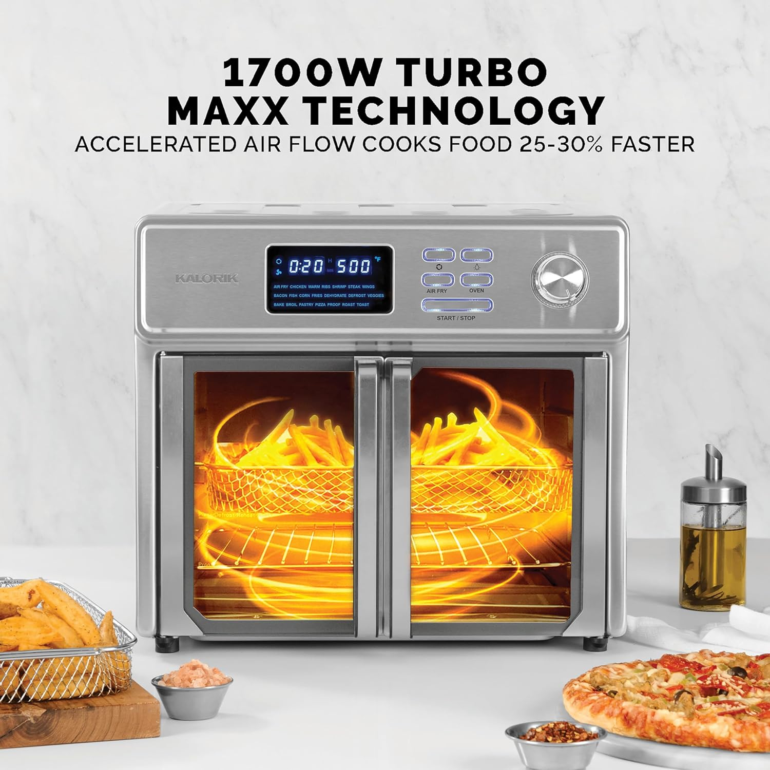 Kalorik® MAXX® 26 Quart Digital Air Fryer Oven AFO 46045 SS
