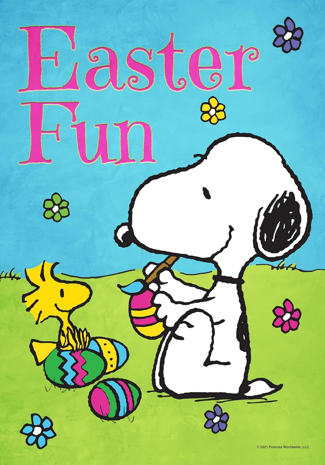 Back Yard Glory Double Sided 18'' H x 12.5'' W Garden Flag