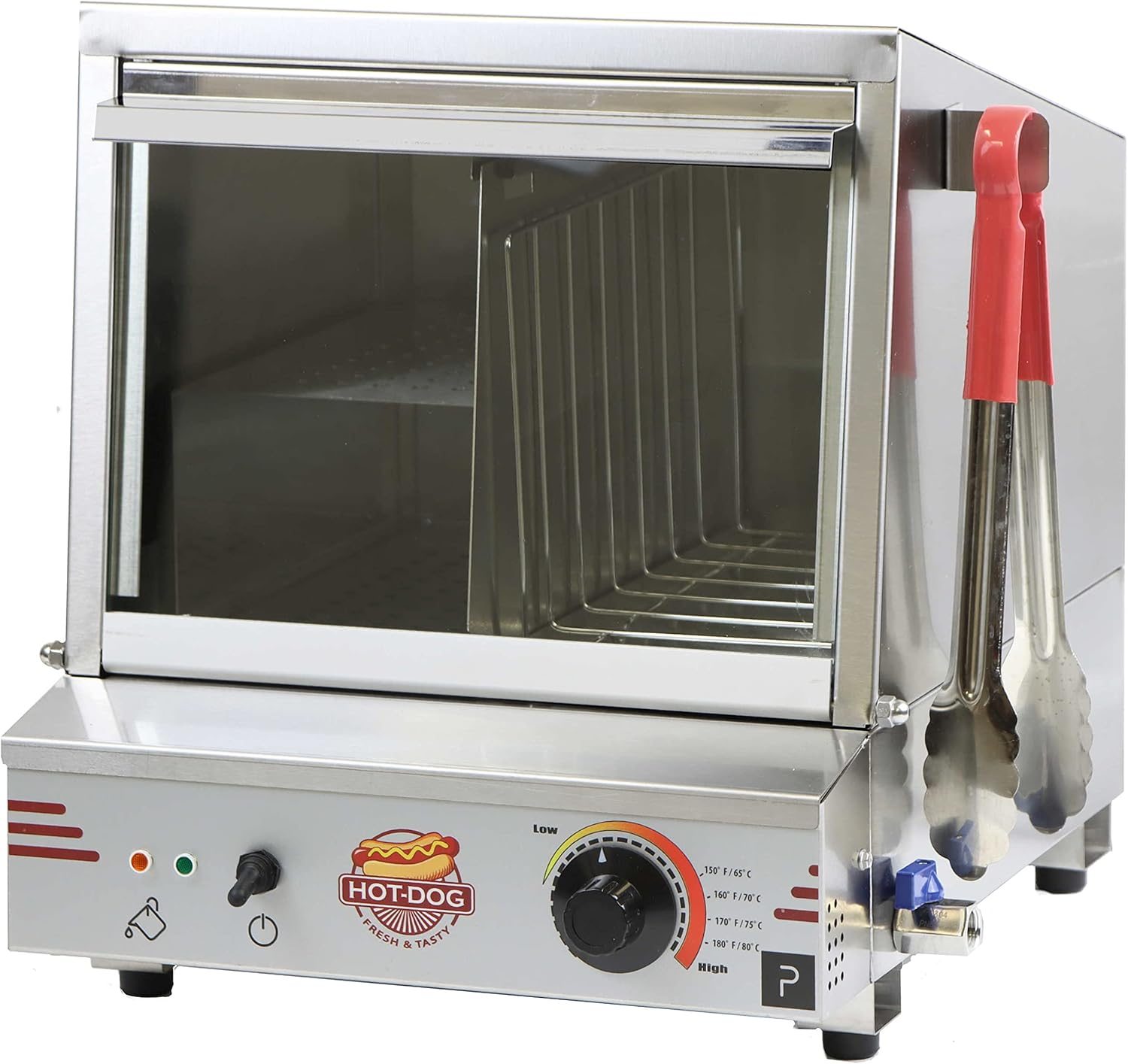 Pro Series Commercial Hot Dog Steamer